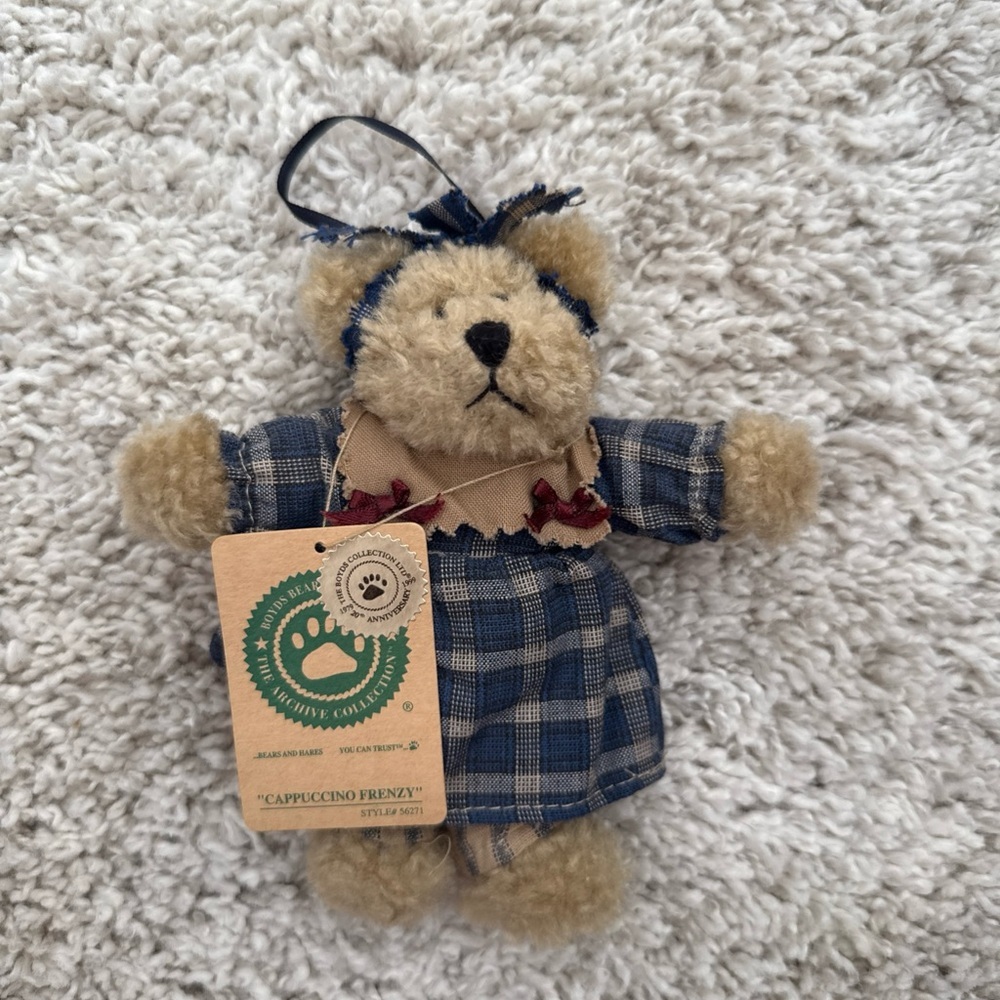 BOYDS BEARS “Cappuccino Frenzy” 20th Anniversary